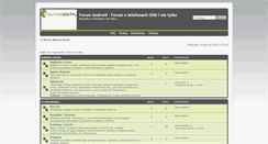 Desktop Screenshot of forumandroid.pl